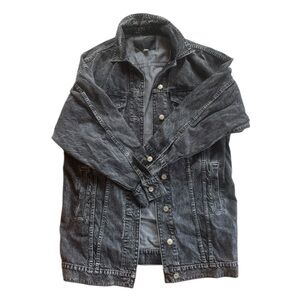Men’s | Or Women’s | American Eagle Dark Denim Jacket – Size Small